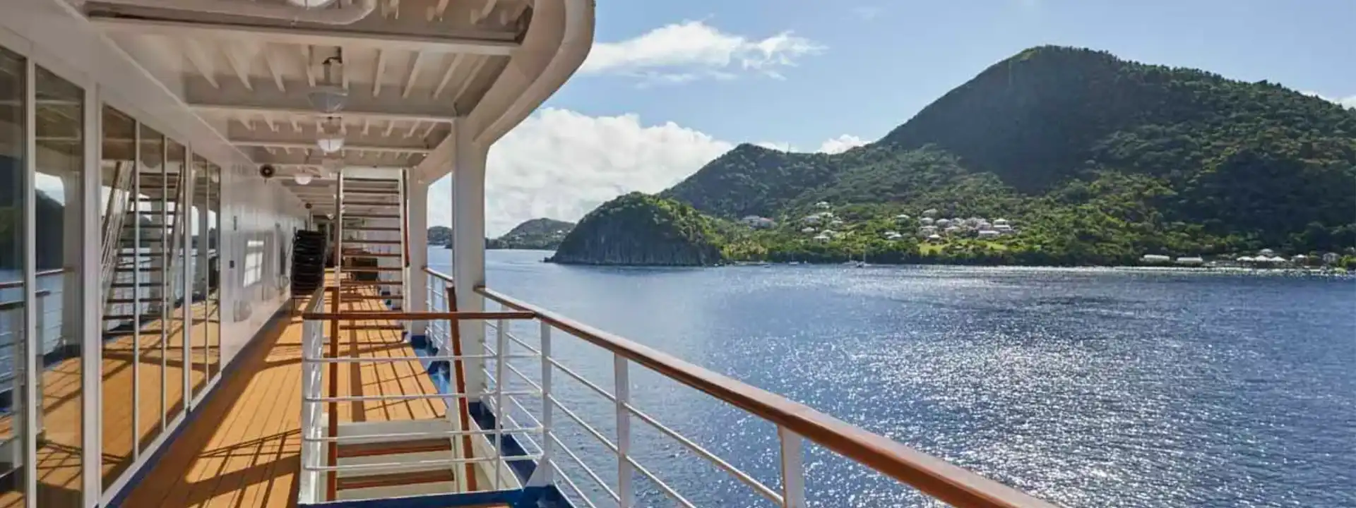 SILVERSEA WHISPER view to land