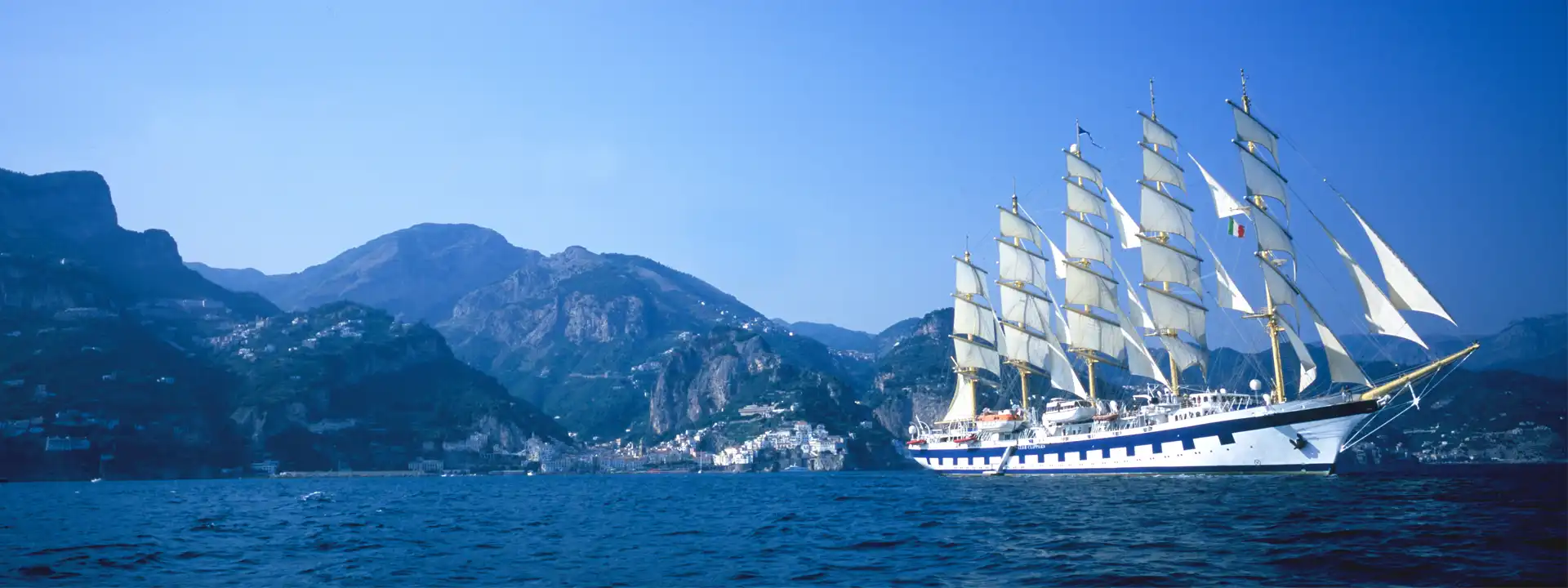 STAR CLIPPERS cruise line ship at port