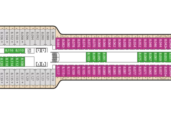 QUEEN ANNE DECK PLANS DECK 8