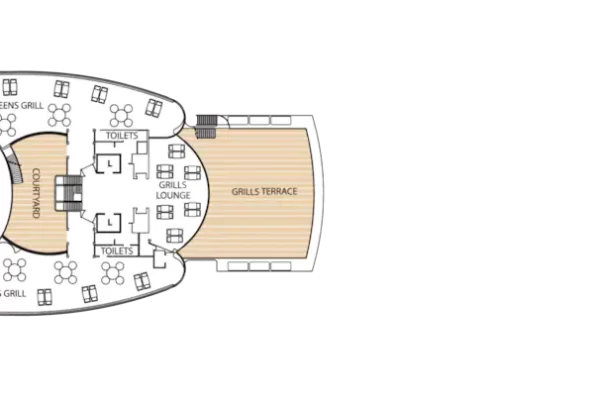 QUEEN VICTORIA DECK PLANS Deck 11
