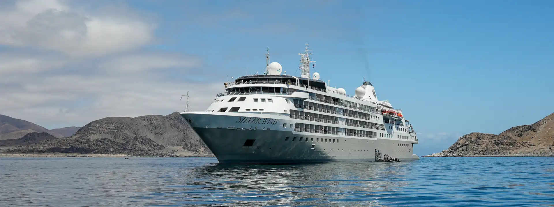 SILVER WIND cruise ship profile arctic