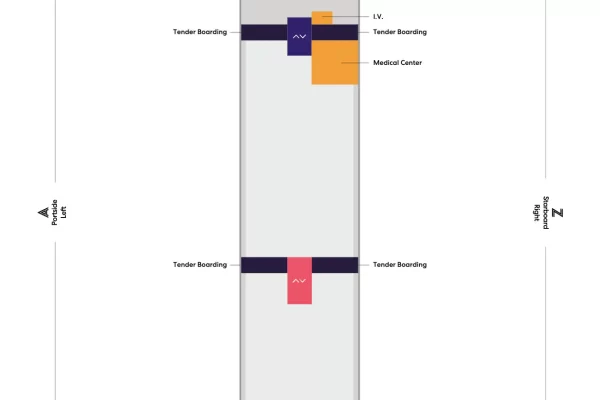 SCARLET LADY deck plan 4 deck plans