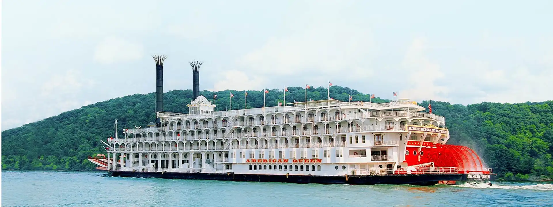AMERICAN QUEEN ship side profile