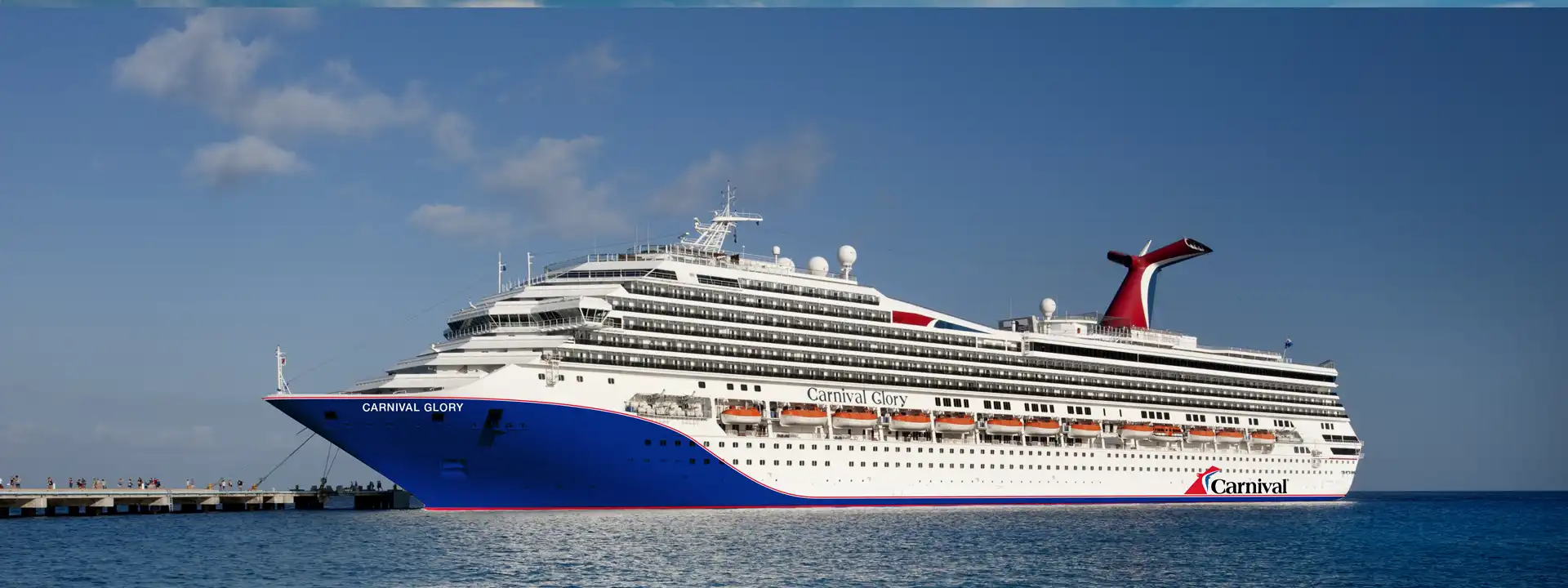 CARNIVAL GLORY cruise ship side profile image