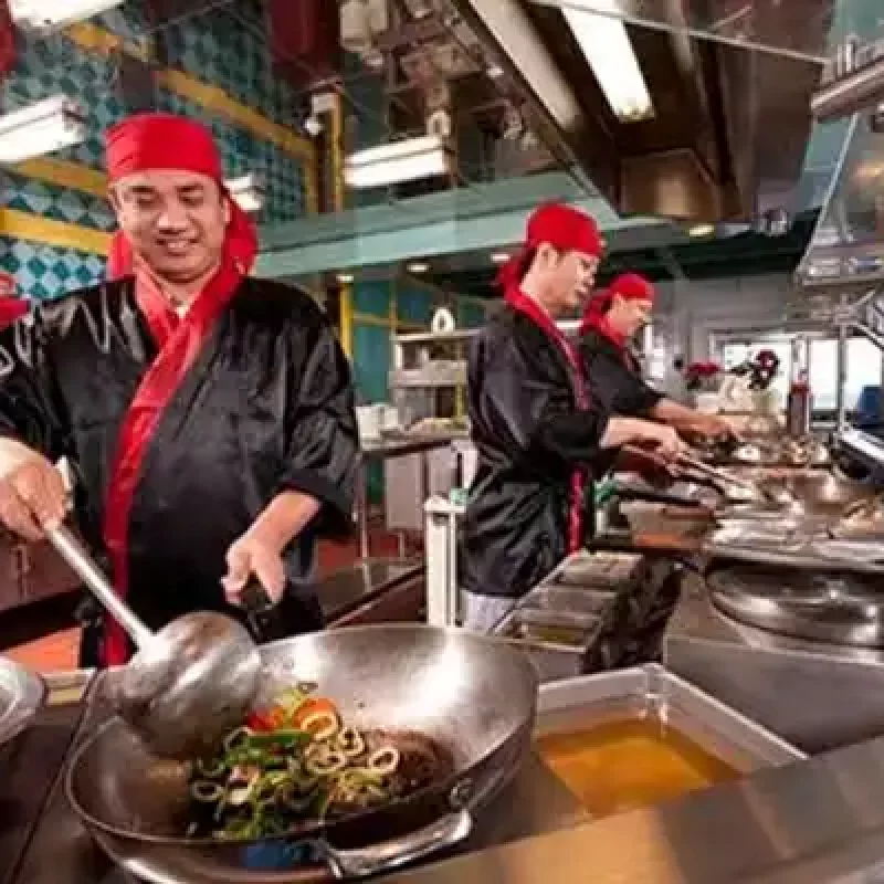 MARDI GRAS carnival Japanese chefs