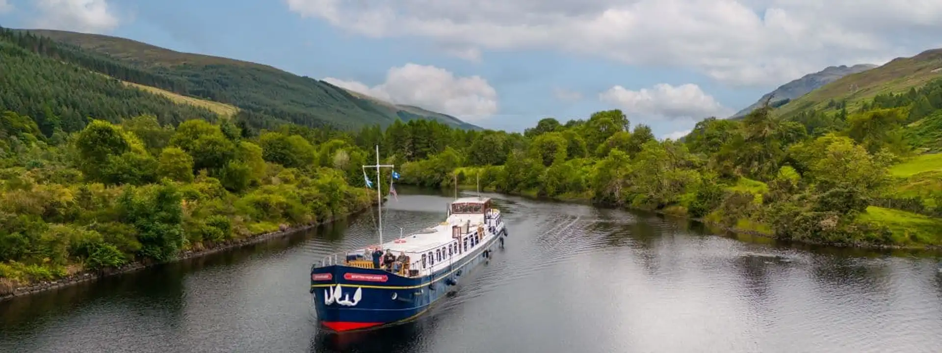 SCOTTISH HIGHLANDER hotel barge EUROPEAN WATERWAYS cruise slider copy