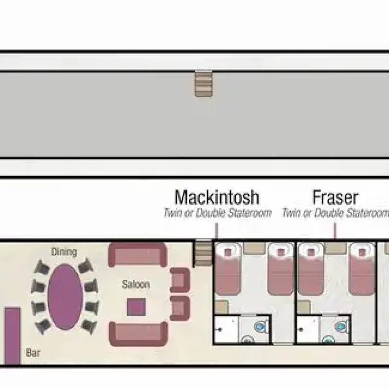 SCOTTISH HIGHLANDER barge deck plans