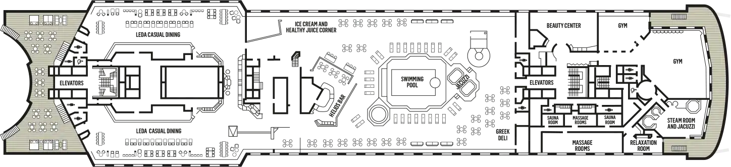 CELESTYAL DECK PLANS DECK 11 CELESTYAL JOURNEY DECK PLANS DECK 11