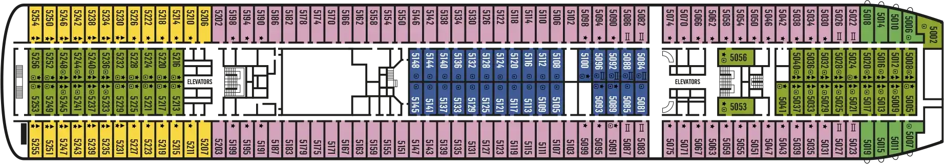CELESTYAL DECK PLANS DECK 5 CELESTYAL JOURNEY DECK PLANS DECK 5