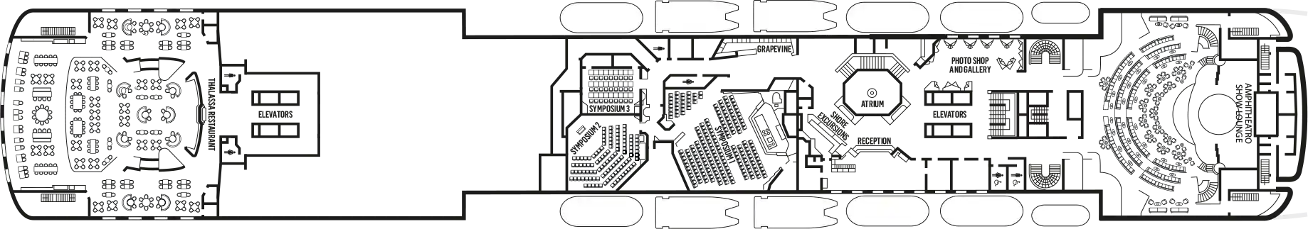CELESTYAL DECK PLANS DECK 7 CELESTYAL JOURNEY DECK PLANS DECK 7