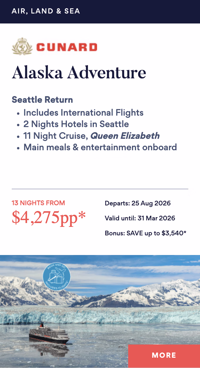 ALASKA ADVENTURE deal image