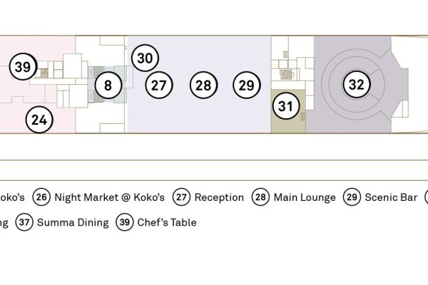 SCENIC IKON DECK PLANS - Deck 4