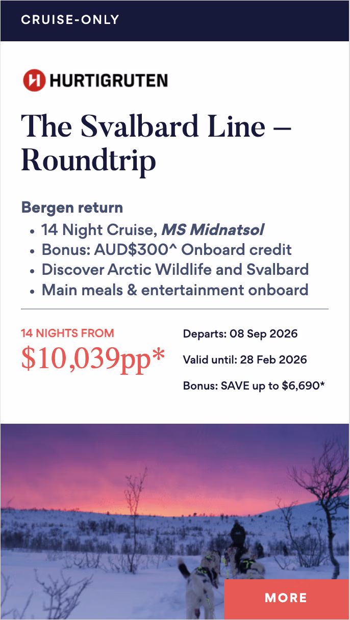 SVALBARD ROUNDTRIP deal image